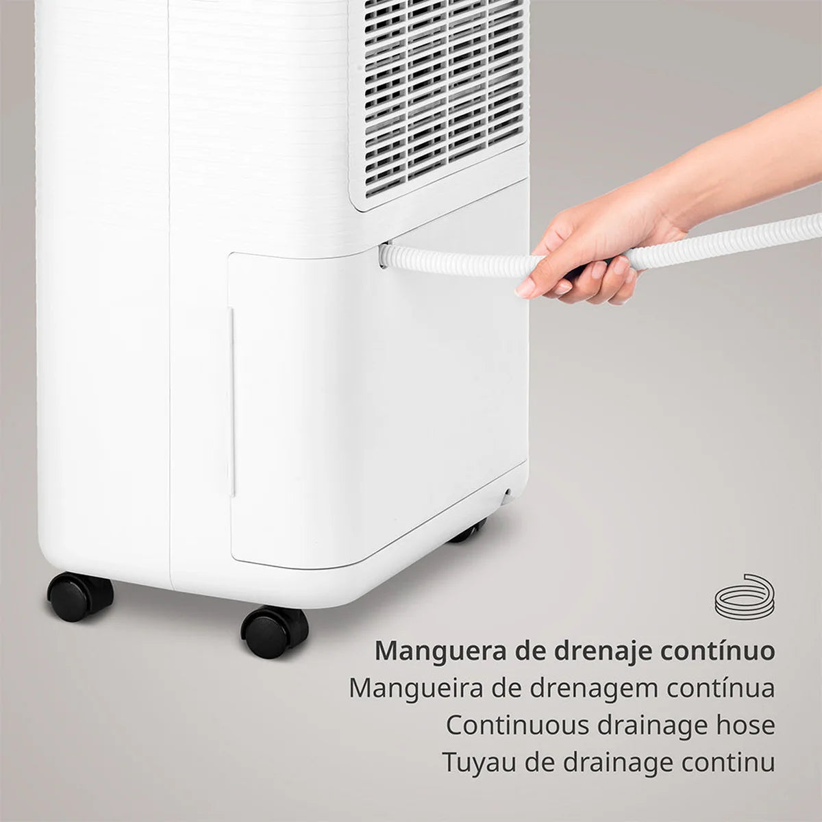 Desumidificador UFESA Wellness Dry 1000 | 10L/dia, 2L, 24h