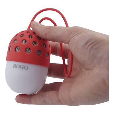 Coluna de Som Sogo ALTSS8245R | Bluetooth, 10m, Vermelho