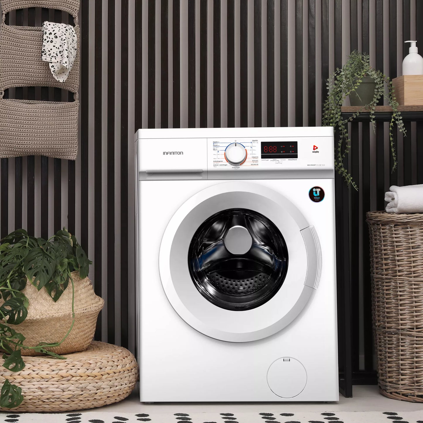 Máquina de Lavar Roupa Infiniton WM-D94AWT | 9kg, Classe A