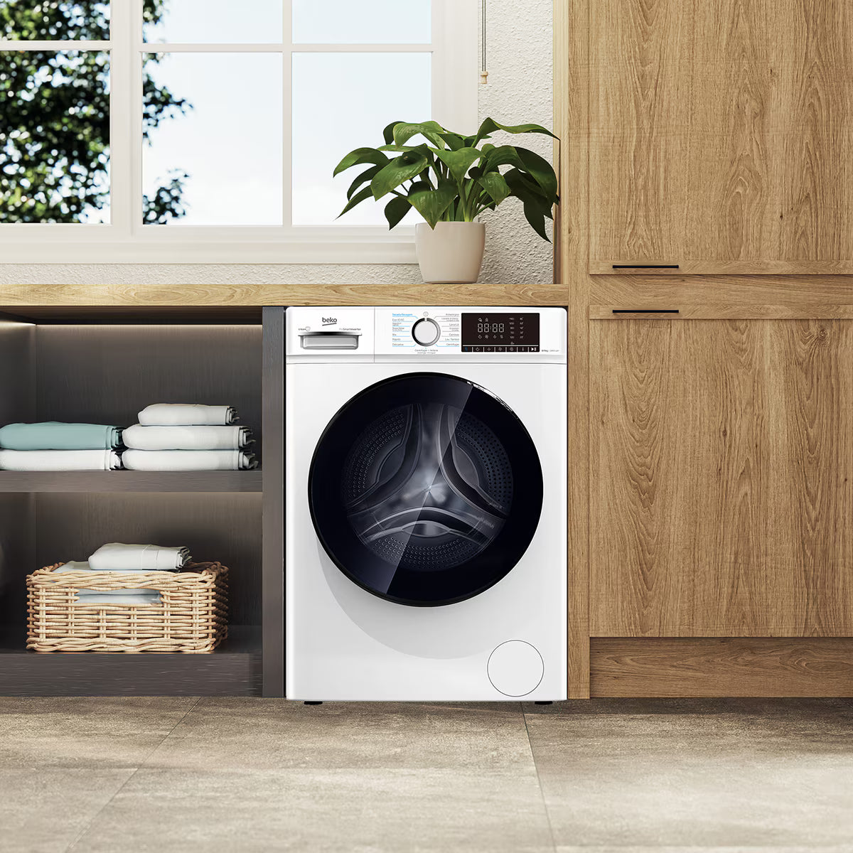 Máquina Lavar e Secar BEKO B1D85364WSPT | 8kg/5kg, 1400 RPM, Inverter