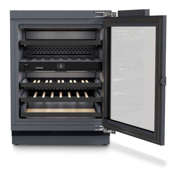 Adega termoelétrica Liebherr UWpri 3662 | 32 Garrafas, 92L, Preto